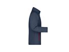 JN Men's Promo Softshell Jacket JN1130 100%PES, iron-grey/red, Größe M