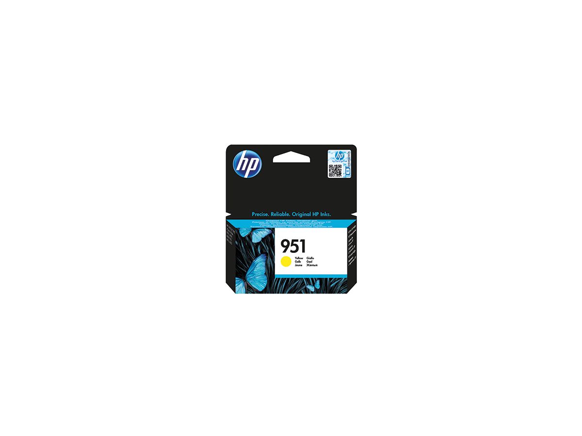 HP Tintenpatrone CN052AE#BGX Nr.951 700Seiten gelb