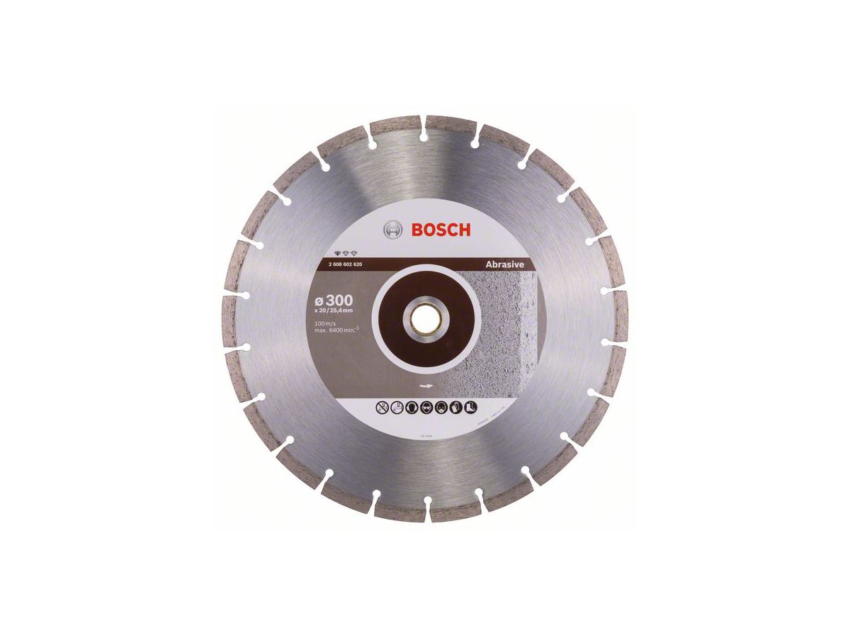 BOSCH Diamanttrennscheibe Standard for Asphalt 300x20/25,4 mm