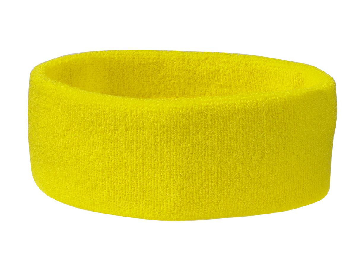mb Terry Headband MB042 80%BW/20%EL, light-yellow, Gr. one size