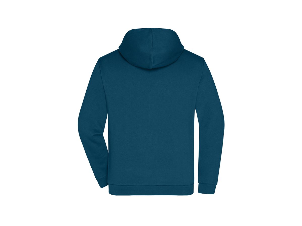 JN Promo Zip Hoody Men JN756 80%BW/20%PES petrol Gr. 5XL