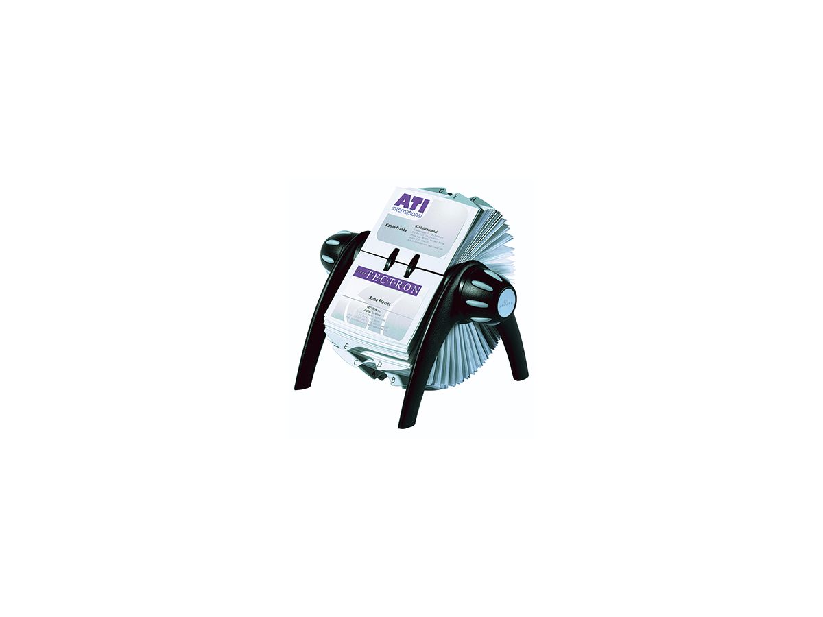 DURABLE Rollkartei VISIFIX FLIP 241701 Kunststoff schwarz