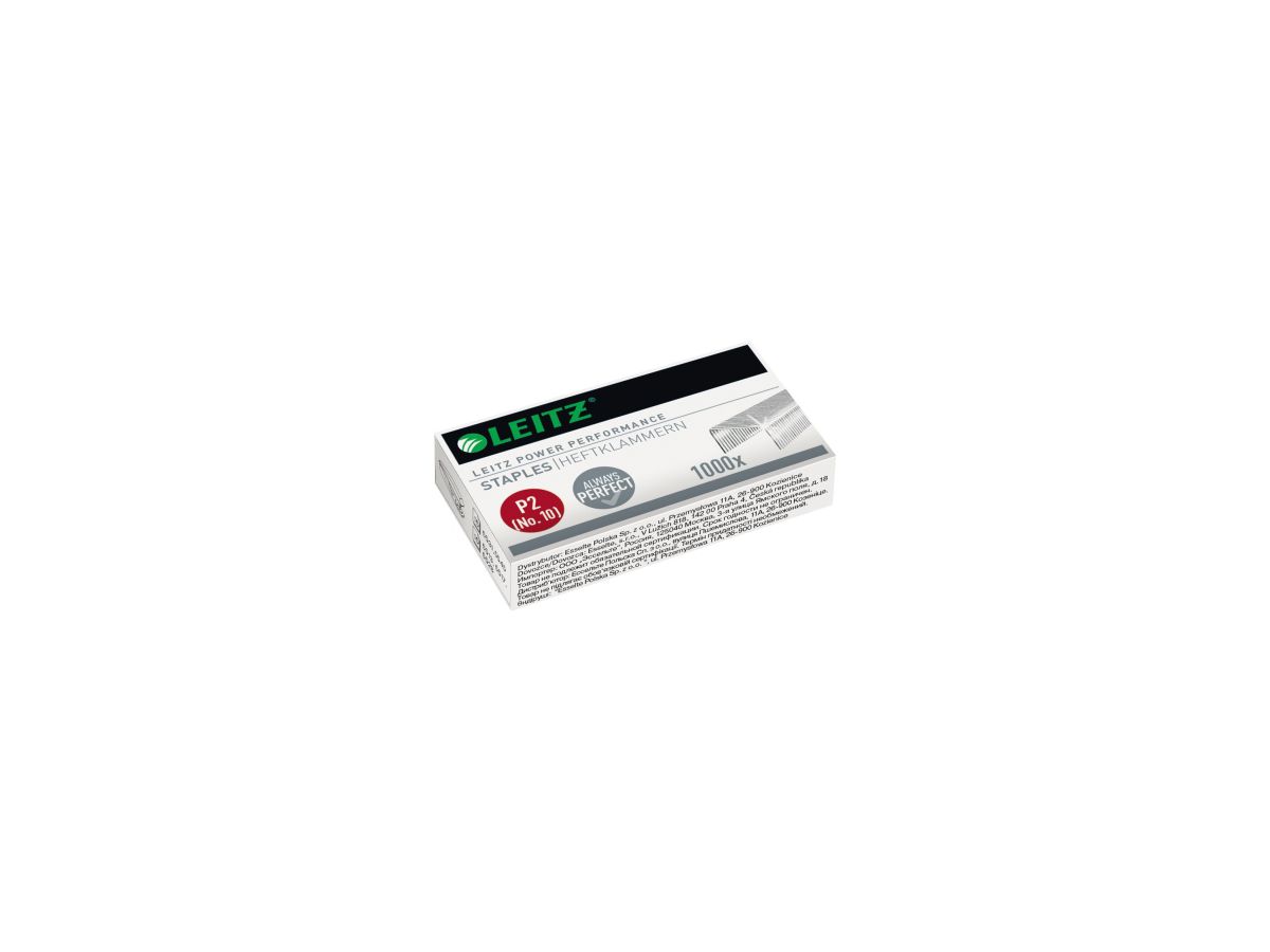 Leitz Heftklammer Nr.10 55770000 10Blatt verzinkt 1.000 St./Pack.