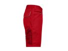 JN Workwear Bermudas - SOLID - JN880 red, Größe 52
