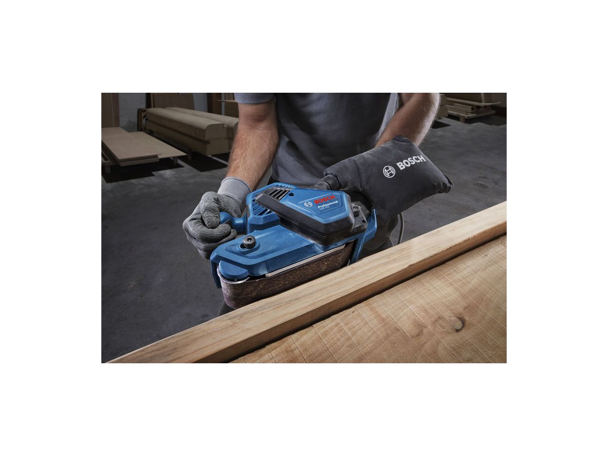 BOSCH Bandschleifer GBS 750 im Karton