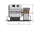 OPTIMUM Bandschleifer OPTIgrind GB100S / 400V/3Ph/50Hz