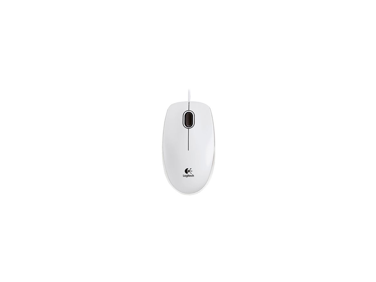 Logitech Optical Mouse B100 910-003360 USB weiß