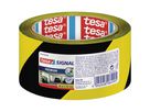 tesa Packband 58130-00000 50mmx66m bedruckt gelb schwarz