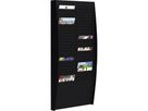 Paperflow Wand-Sortiertafel V 50F A4V2X25.01 DIN A4 schwarz