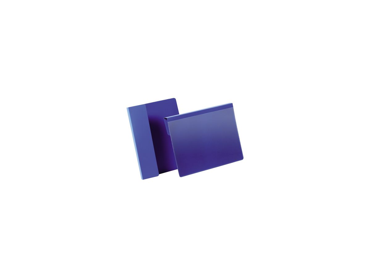 DURABLE Kennzeichnungstasche 172207 DIN A5 quer dunkelblau 50 St./Pack.