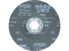 Pferd Fiberschleifscheibe CC-FS 125mm STEEL VICTOGRAIN K 60+