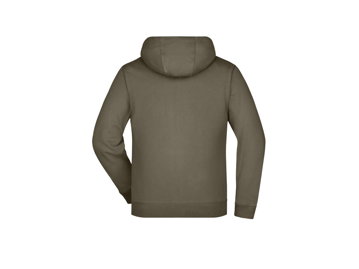 JN Mens Doubleface Jacket JN355 55%PES/45%BW, olive/lime-green, Größe S