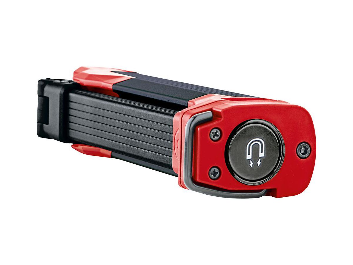 FORMAT Akku-Klappleuchte Alu 40-400/16-160Lumen