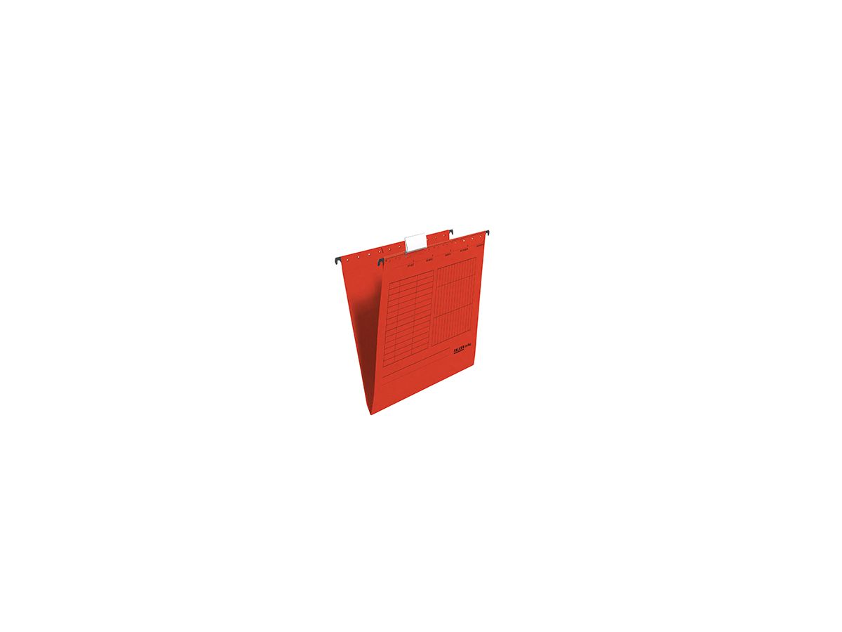 Falken Hängemappe 11287752 seitlich offen rot 5 St./Pack.