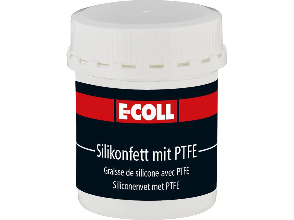 Silikonfett mit PTFE 80g Dose E-COLL