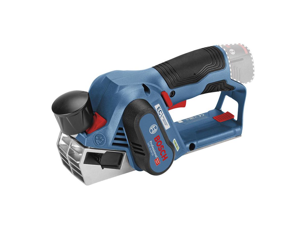BOSCH Akku-Hobel GHO 12V-20, solo in L-BOXX