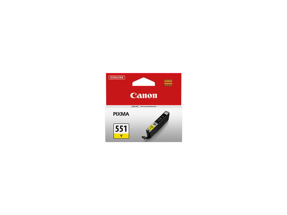 Canon Tintenpatrone CLI551Y 6511B001 7ml gelb