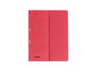 Falken Ösenhefter 80003817 DIN A4 kaufm. Heftung 250g Karton rot