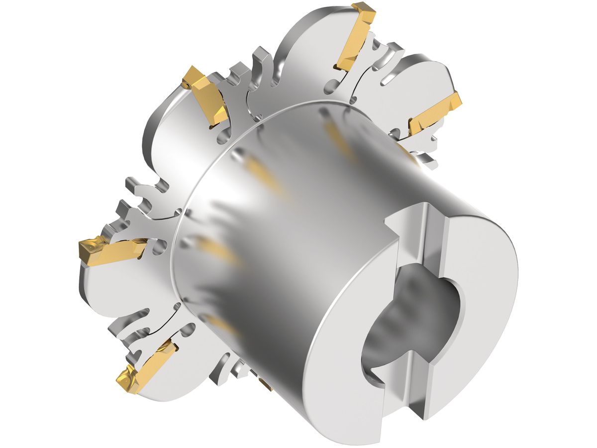 KENNAMETAL KNSU040R08X16S100 KNS SLOTTING CUTTER Inch 4D 1.6W 08Z