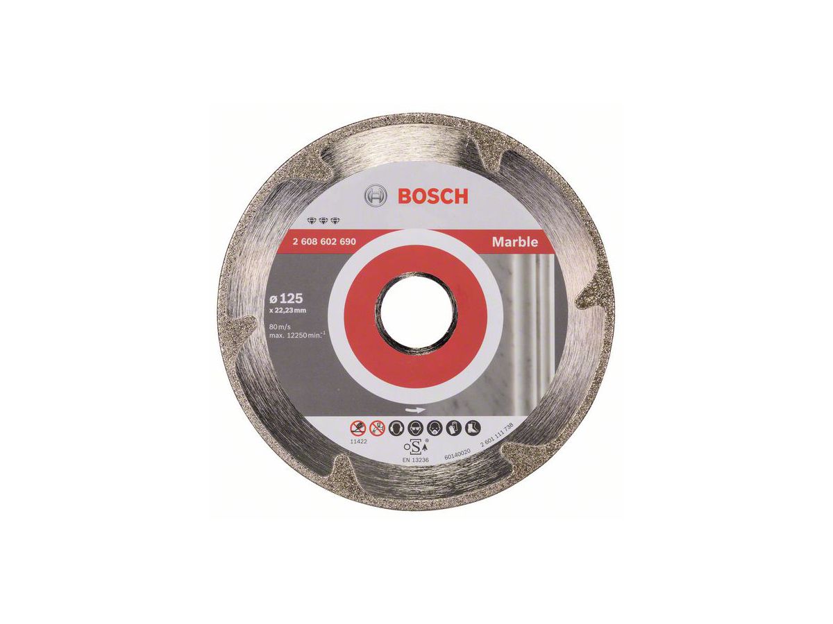BOSCH DIA- Trennscheibe 125x22,23 Best Marble