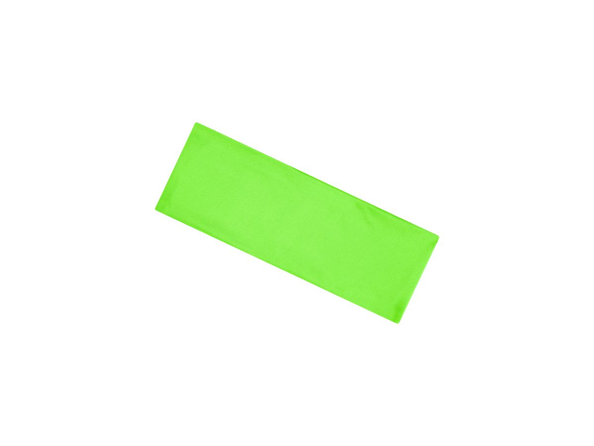 mb Running Headband MB7126 bright-green, Größe one size