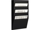 Paperflow Wand-Sortiertafel H 6F A4H1X6.01 DIN A4 schwarz
