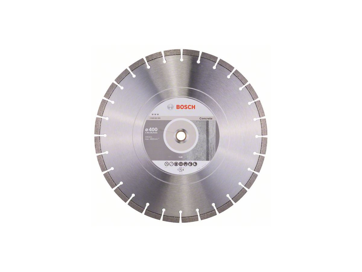 BOSCH Diamanttrennscheibe Best for Concrete 400x20/25,4 mm