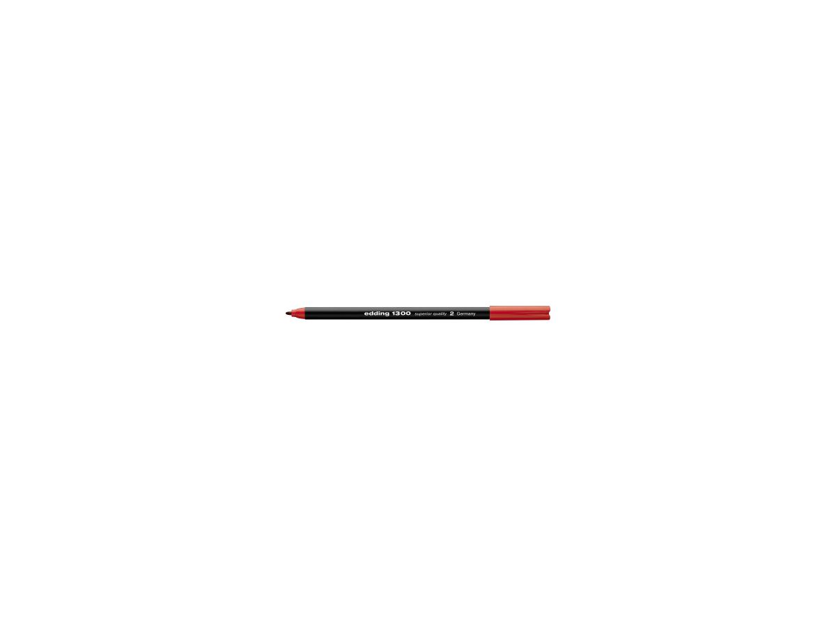 edding Faserschreiber 1300 color pen 4-1300002 3mm rot