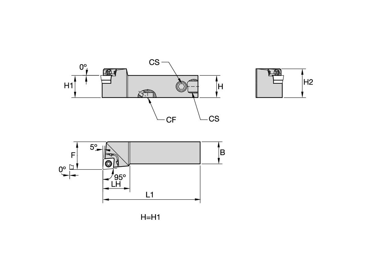 KENNAMETAL SCLCR2525X09C S DREHKLEMMHALTER 25,0MM X 150,0MM