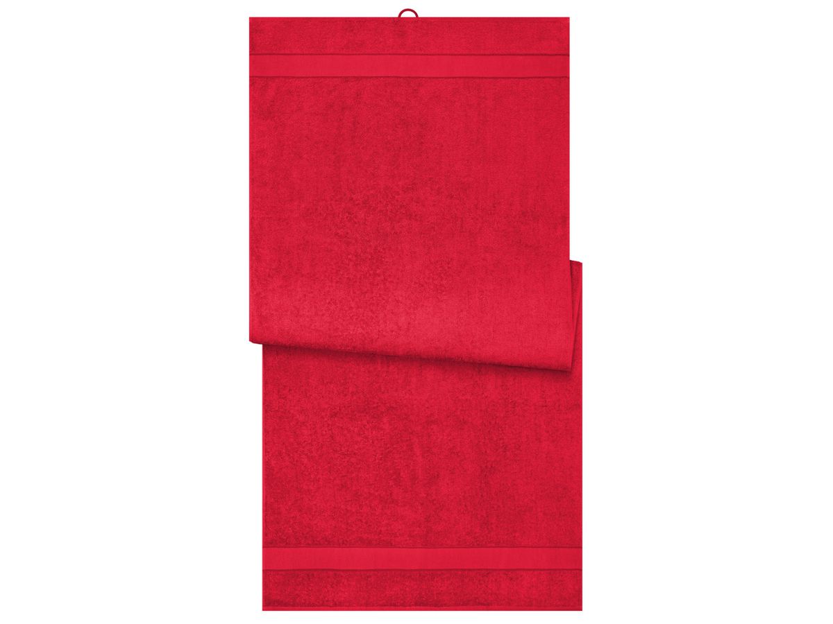 mb Sauna Sheet MB444 red, Größe one size