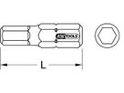 1/4" Sechskant-Bit 3mm,25mm,S2 Form "C" 911.2255