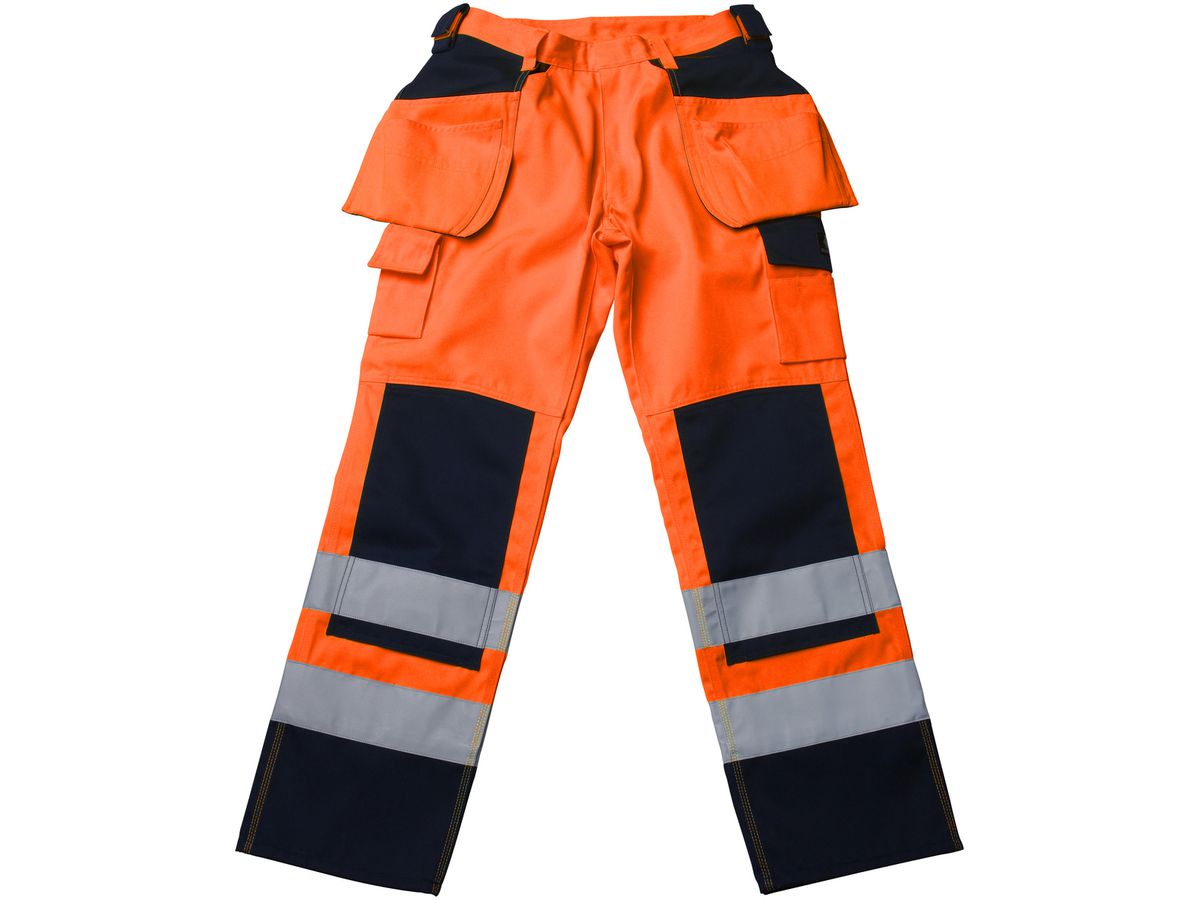 MASCOT Handwerkerhose ALMAS Safe Compete,orange/marine,Gr. 64