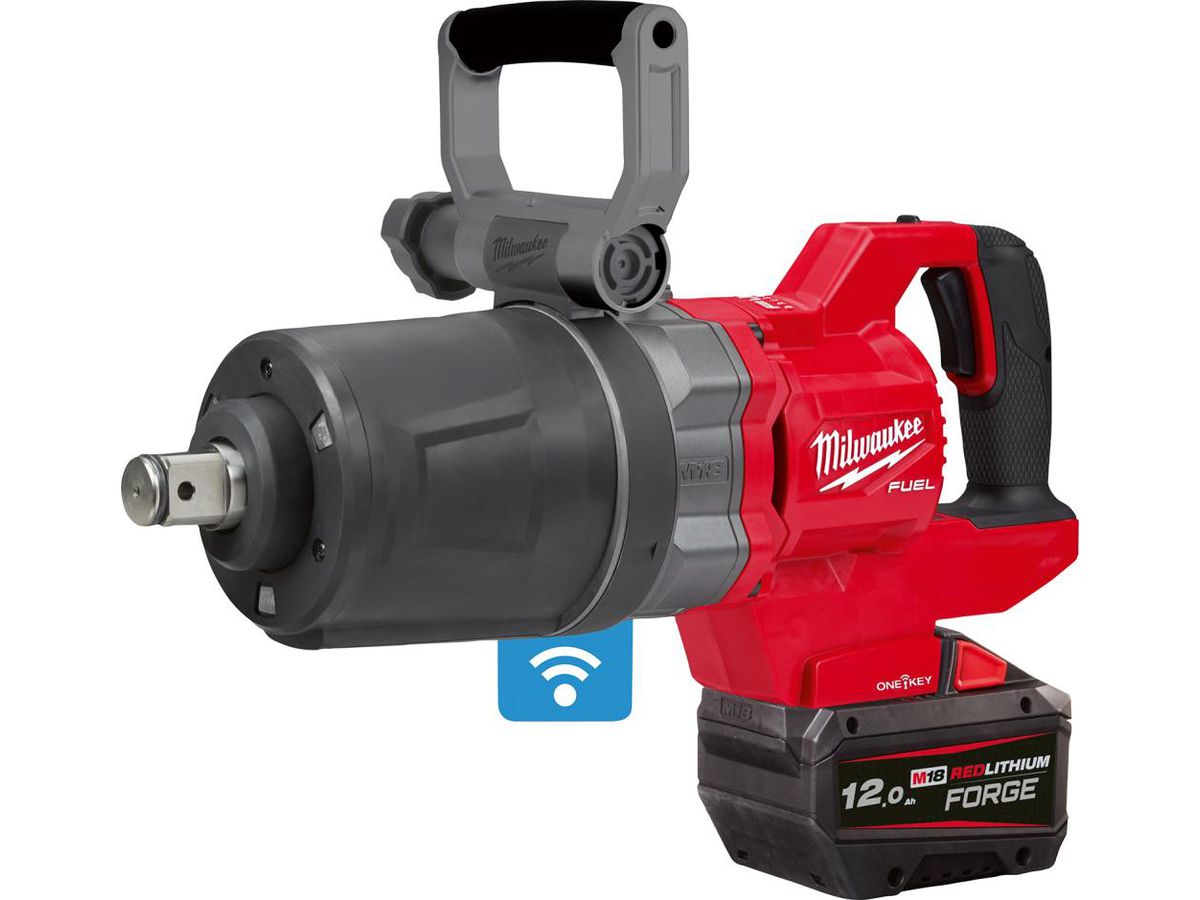 MILWAUKEE Akku-Schlagschrauber M18ONEFHIWF1DS-121C, 1x18v/12,0 Ah