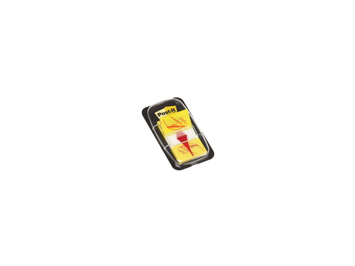 Post-it Haftstreifen Index Symbol 680-31 25,4x43,2mm 50Blatt gelb