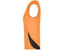 JN Ladies Running Tank JN315 100%PES, orange/black, Größe M
