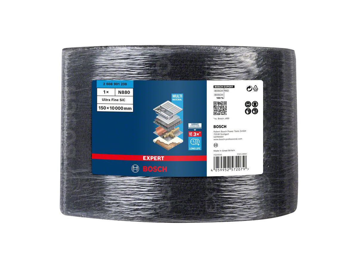 BOSCH Vliesrolle N880 EXPERT 150x10 mm, UFS