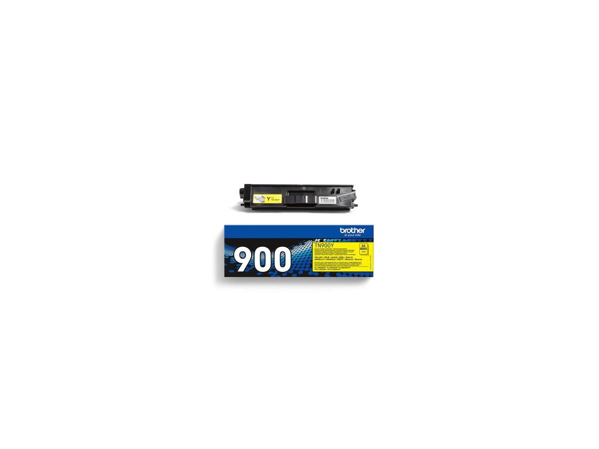 Brother Toner TN900Y 6.000Seiten gelb
