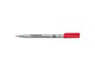STAEDTLER Folienschreiber Lumocolor 316-2 0,6mm non-permanent rot