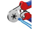 KNIPEX 97 55 14 Selbsteinstellende Crimpzange f. Aderendhülsen verc. 180 mm