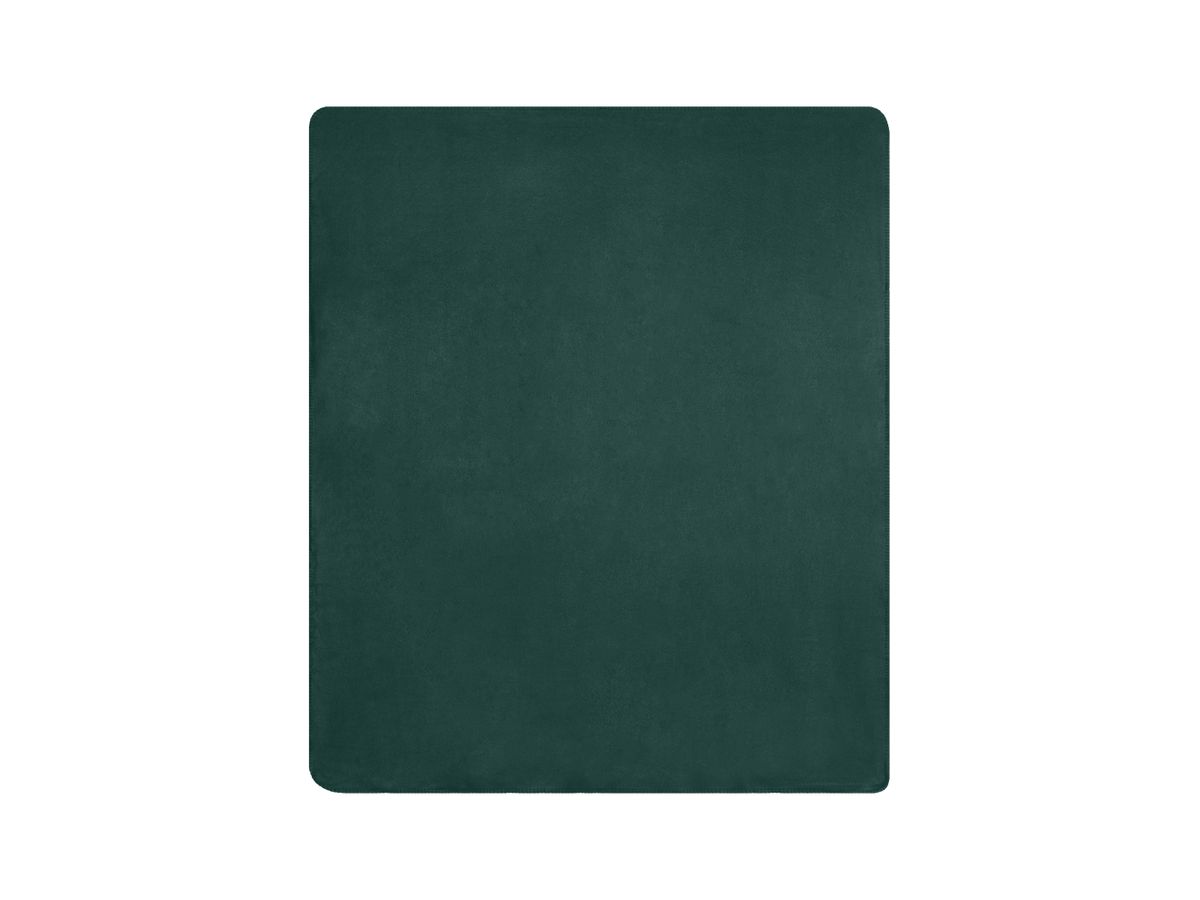 JN Bonded Fleece Blanket JN952 100%PES, dark-green/cream, Gr. one size
