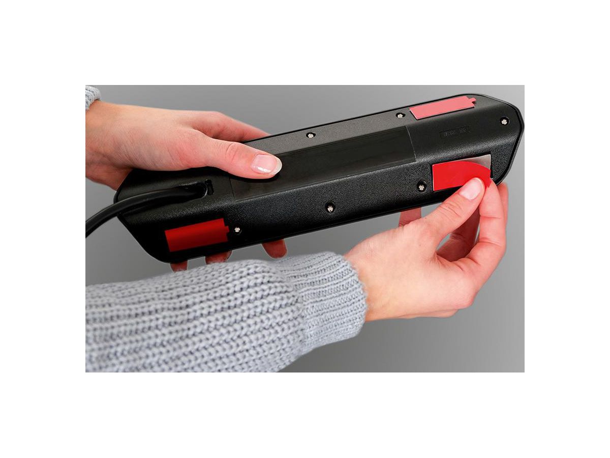 estilo Eckstedoleiste 6fach schwarz