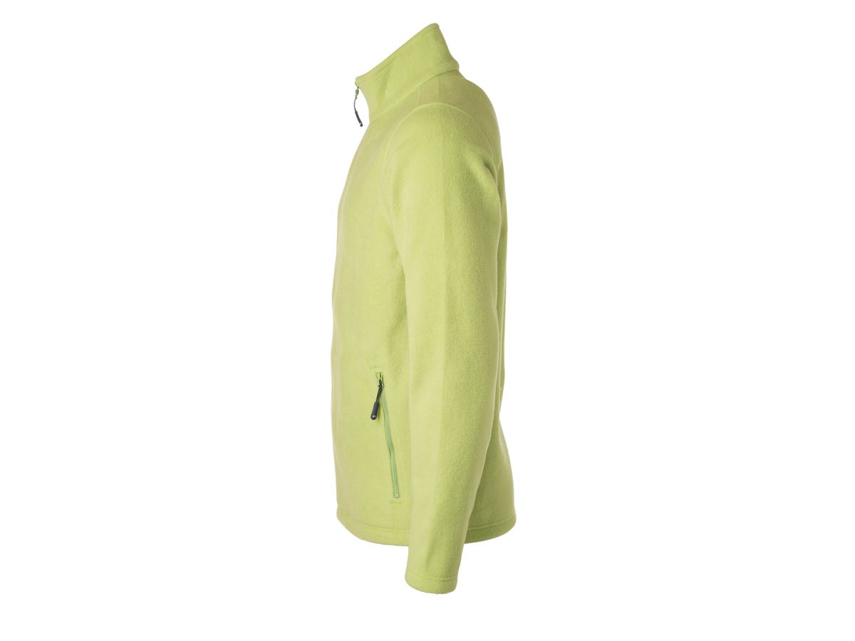 JN Men's Fleece Jacket JN782 lime-green, Größe XL