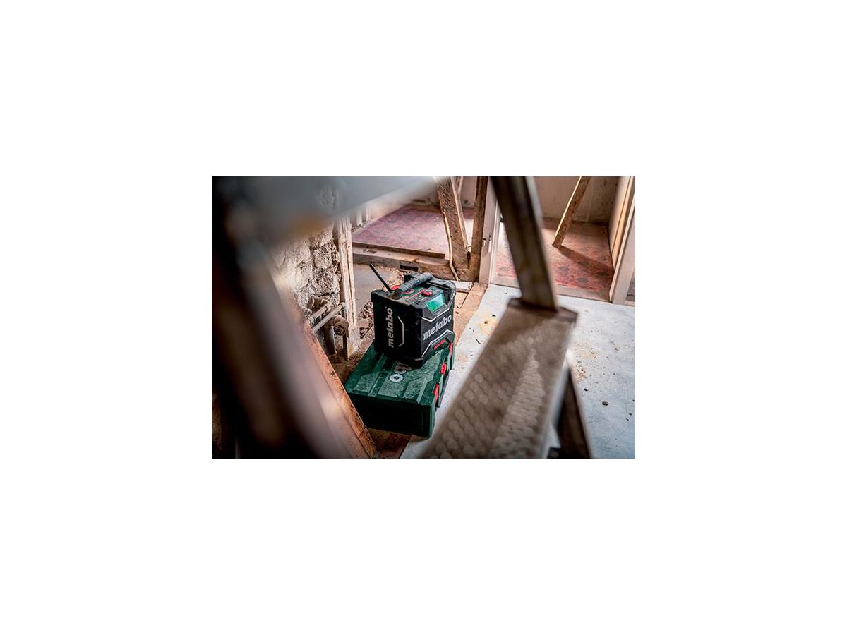 METABO Akku-Radio RC 12-18 32W, BT, DAB+, im Karton