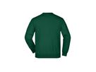 JN Round-Sweat Heavy Junior JN040K 80%BW/20%PES, dark-green, Größe S