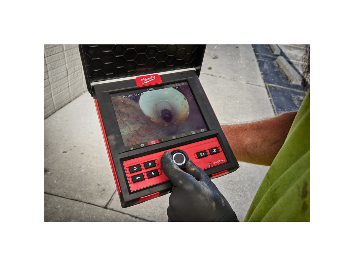 Akku-Monitor für Kanalinspektionsgerät M18SIM-0