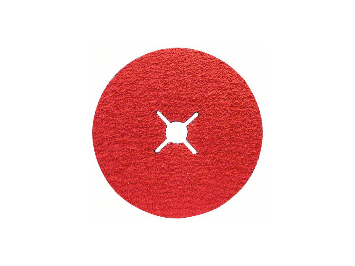 BOSCH Fiberschleifscheibe R780, Best for Metal, 180 mm, K 36