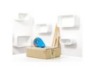 tesa Packbandabroller Pack n Go 51112 blau