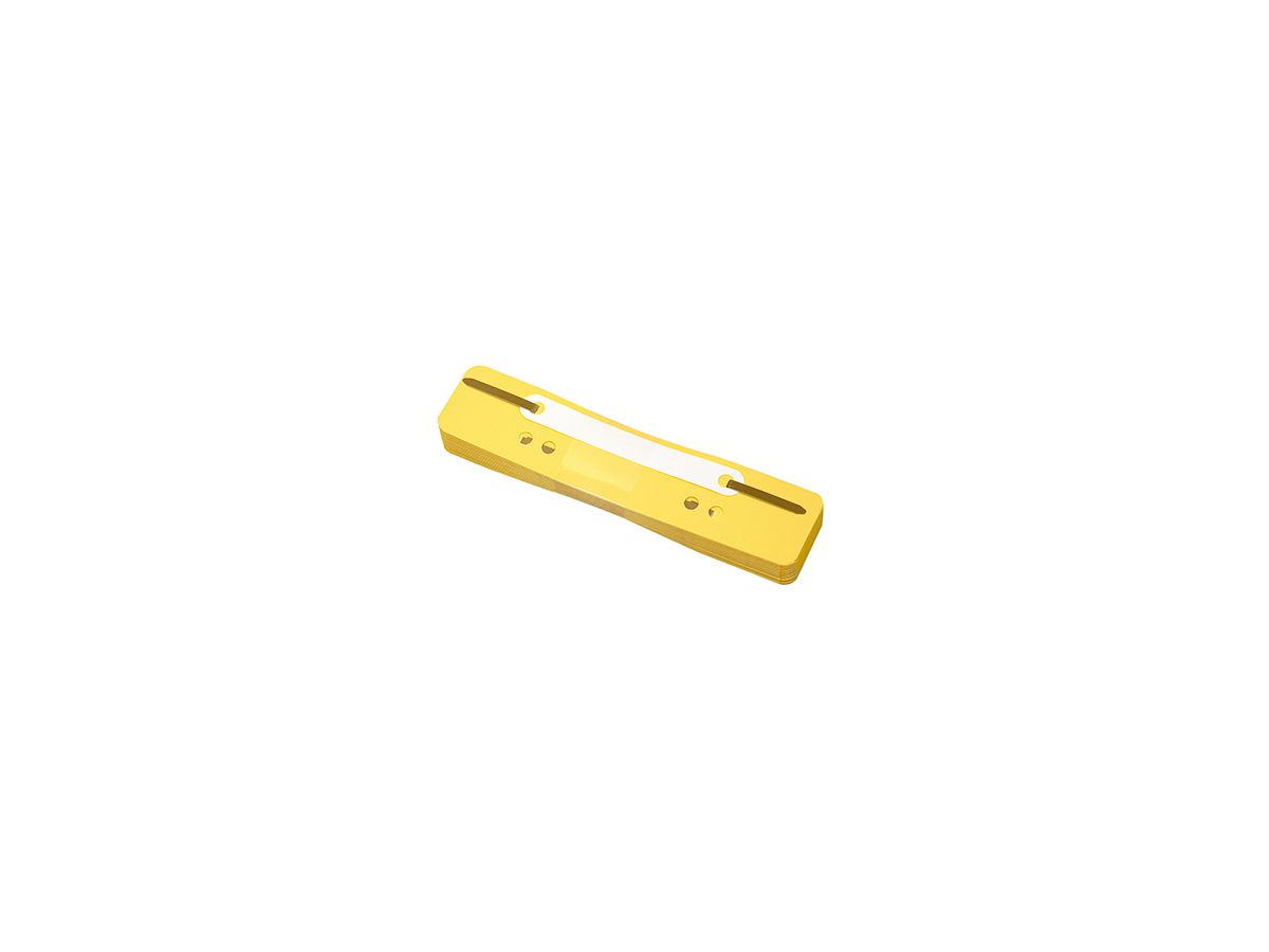Soennecken Heftstreifen 3175 kurz Kunststoffdeckl. ge 25 St./Pack.