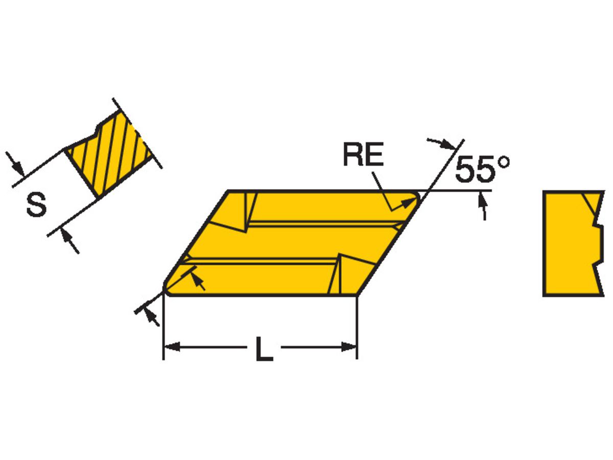 COROMANT T-MAX KOPIERWENDEPL. KNUX 16MM
