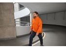 JN Workwear Half Zip Sweat JN831 70%BW/30%PES, gold-yellow, Größe XL